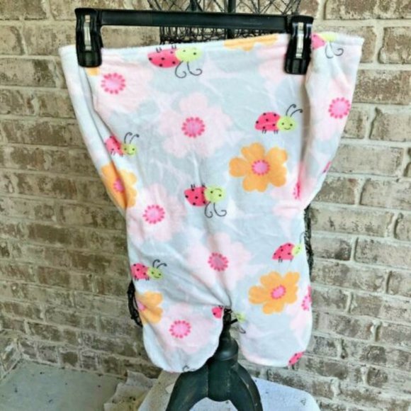 Blankets & Beyond Swaddle Bag 0 3 Months Ladybugs Flowers Velcro Closure… - Picture 1 of 9